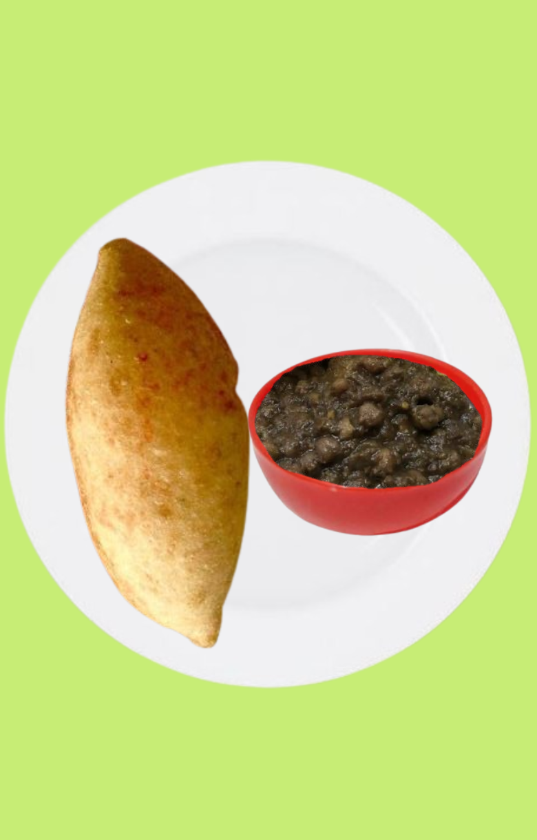 chole bhature calories