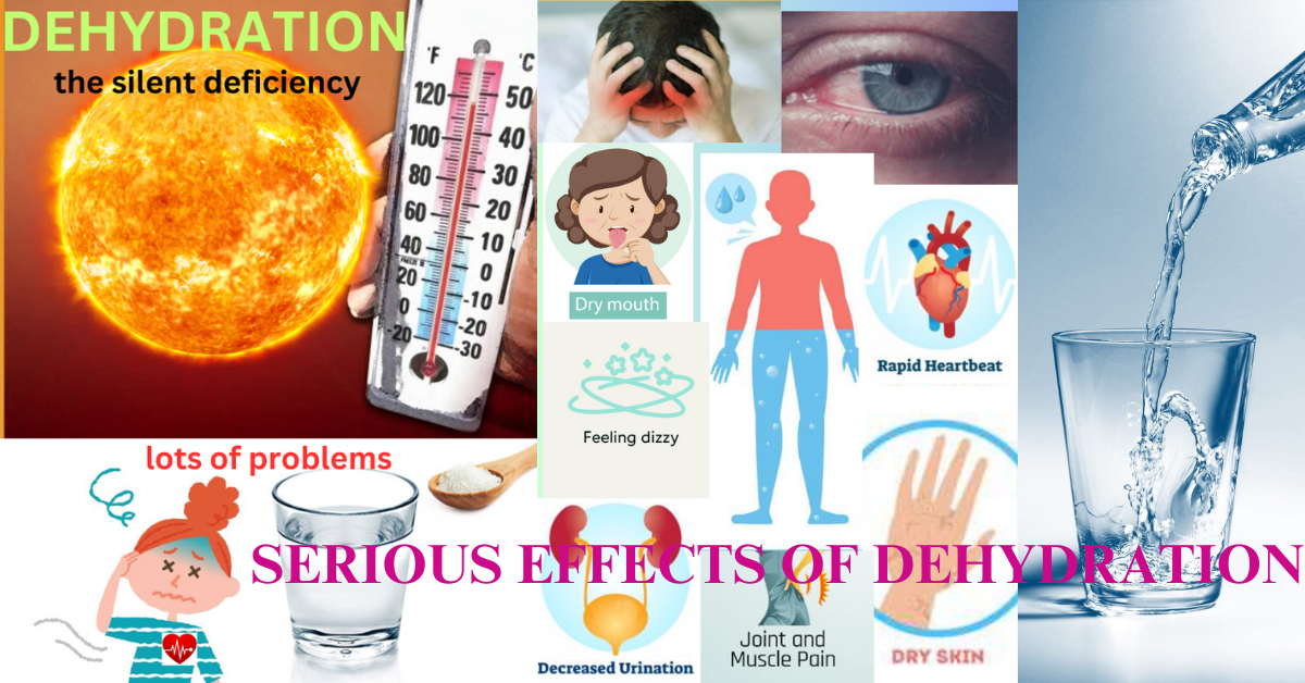 9 serious effects of dehydration