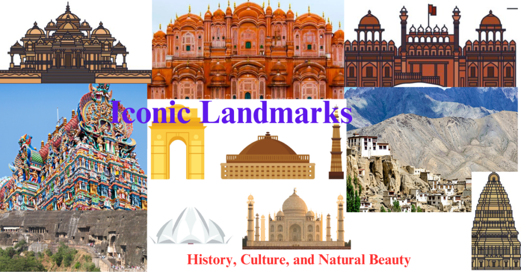 Exploring India's 15 Iconic Landmarks: A Journey Through History, Culture, and Natural Beauty