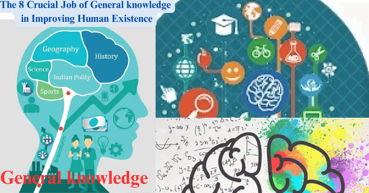 The 8 Crucial Job of General knowledge in Improving Human Existence