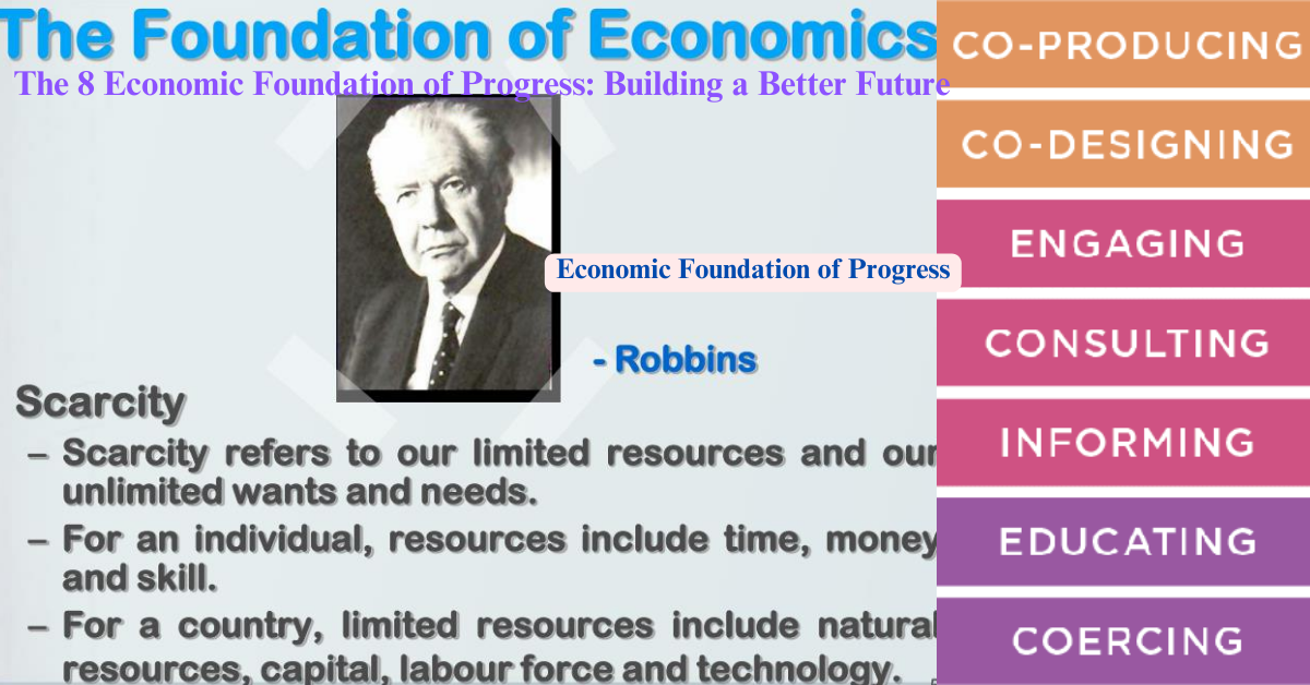 Economic Foundation of Progress