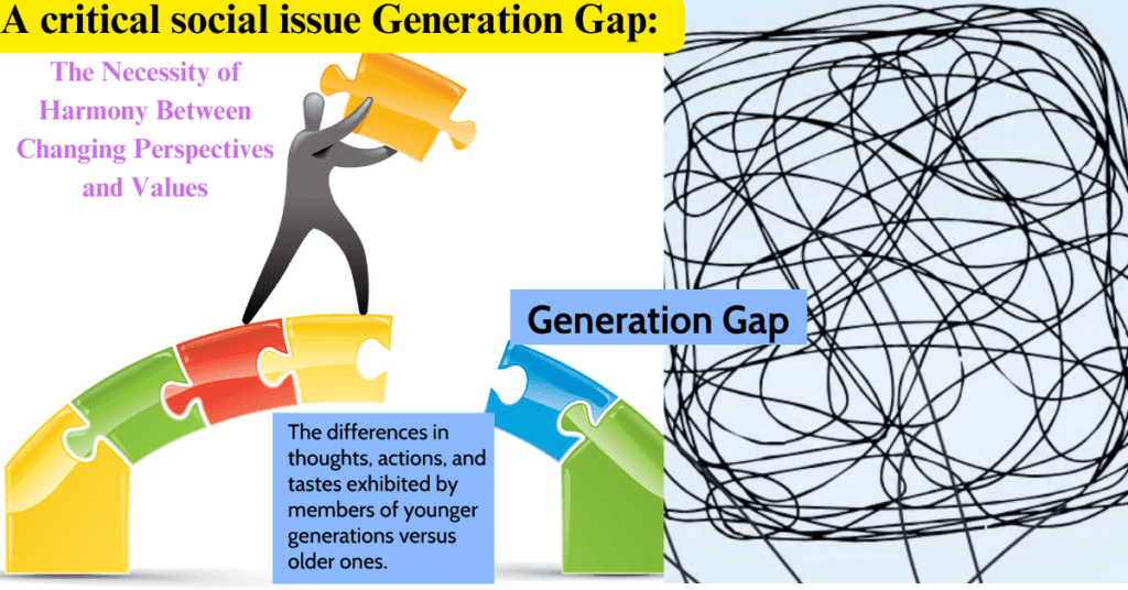 A critical social issue Generation Gap: The Necessity of Harmony Between Changing Perspectives and Values