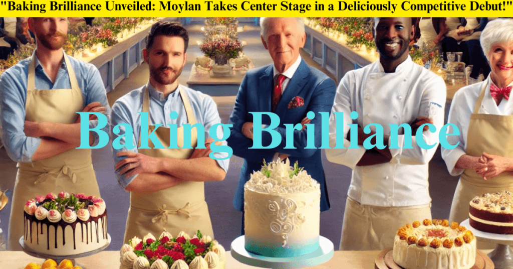 "Baking Brilliance Unveiled: Moylan Takes Center Stage in a Deliciously Competitive Debut!"