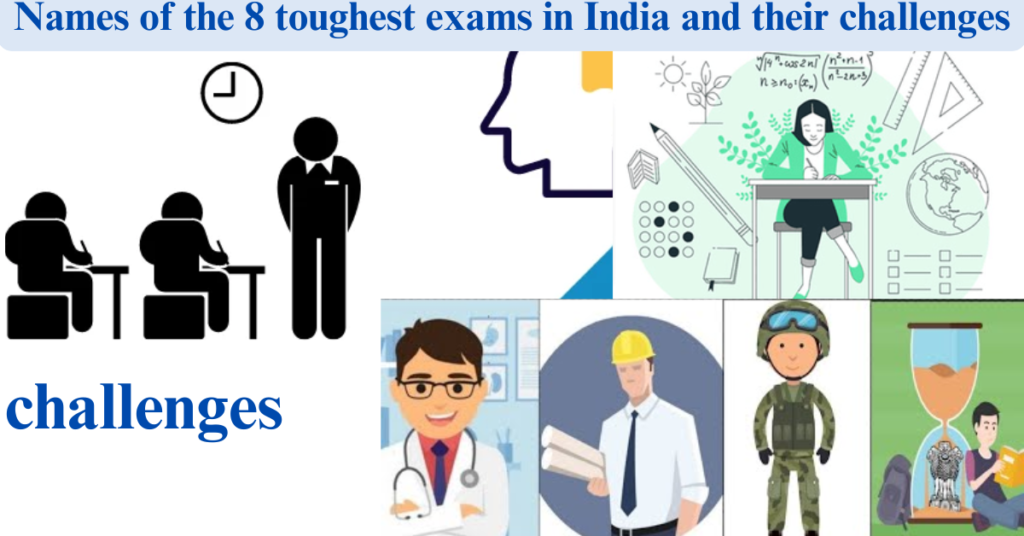 Names of the 8 toughest exams in India and their challenges