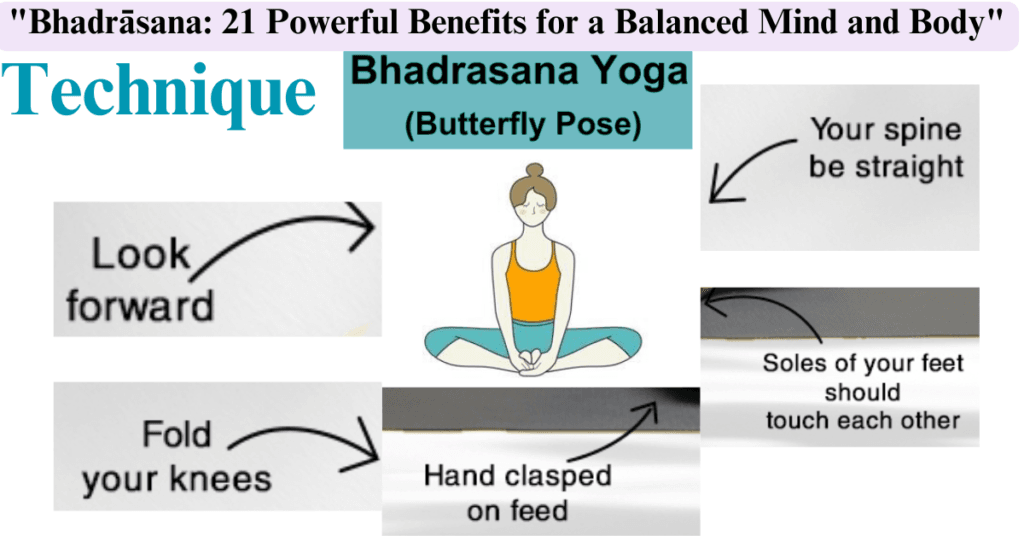 "Bhadrāsana: 21 Powerful Benefits for a Balanced Mind and Body"