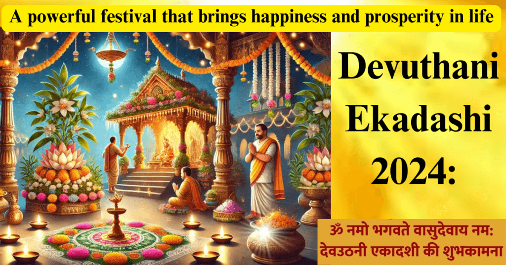 Devuthani Ekadashi 2024: A powerful festival that brings happiness and prosperity in life