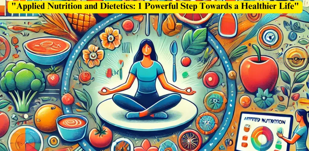 "Applied Nutrition and Dietetics: 1 Powerful Step Towards a Healthier Life"