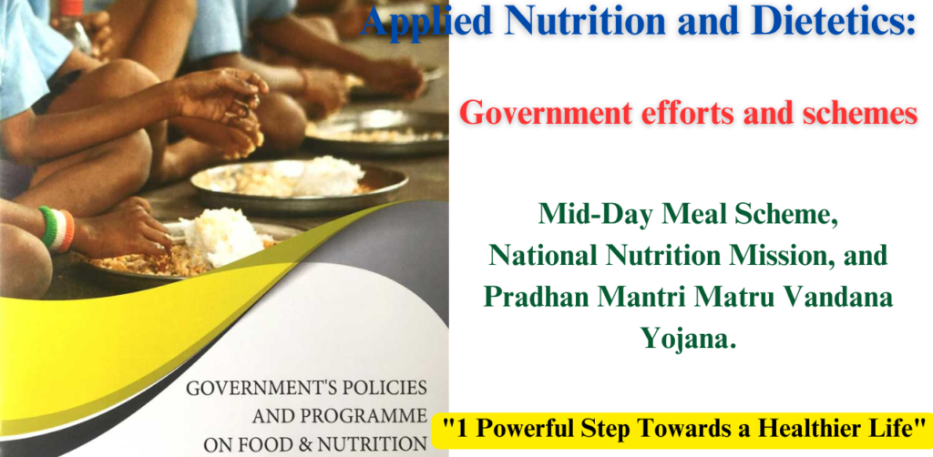 "Applied Nutrition and Dietetics: 1 Powerful Step Towards a Healthier Life"