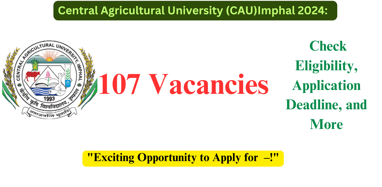 Central Agricultural University (CAU) 2024