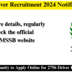 RSMSSB Driver Recruitment 2024 Notification OUT