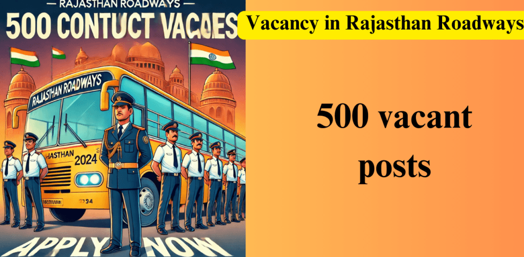 Vacancy in Rajasthan Roadways