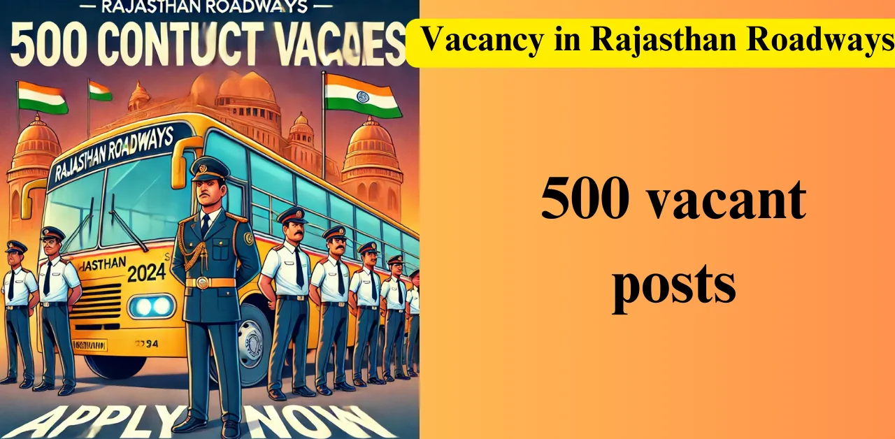 Vacancy in Rajasthan Roadways