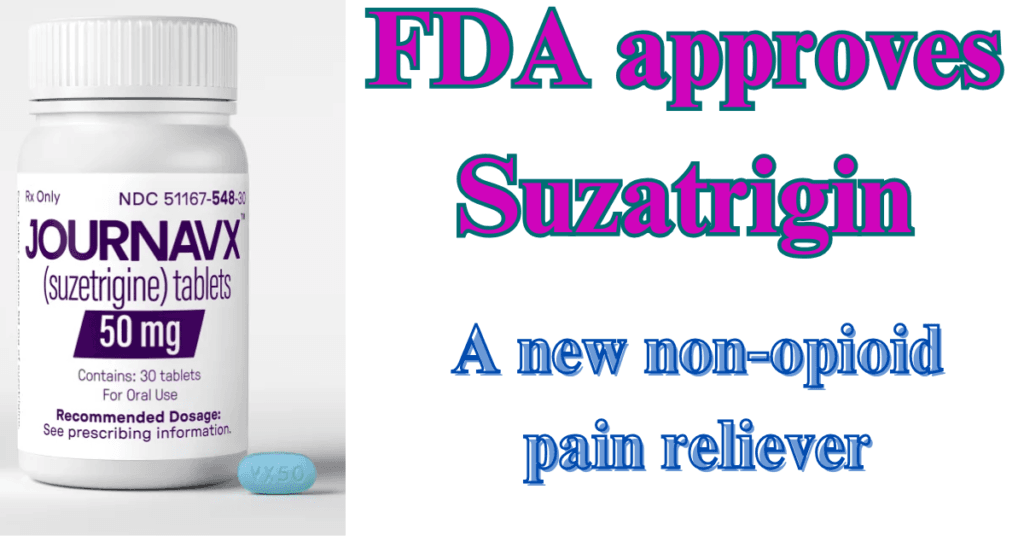 FDA approves Suzatrigin