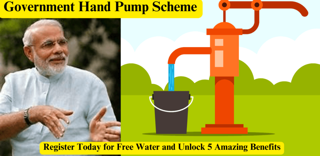 Government Hand Pump Scheme