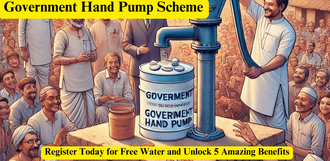 Government Hand Pump Scheme