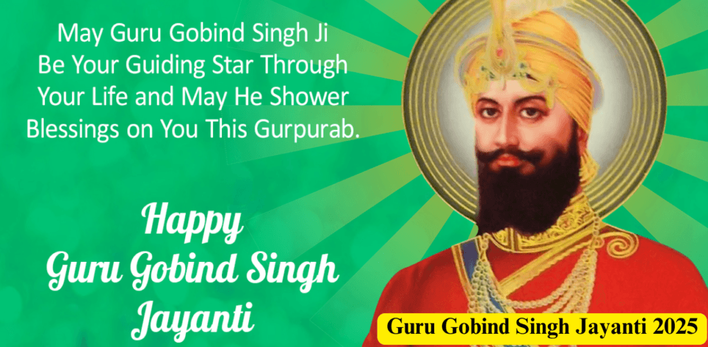 Guru Gobind Singh Jayanti 2025