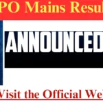 IBPS PO Mains Result 2024