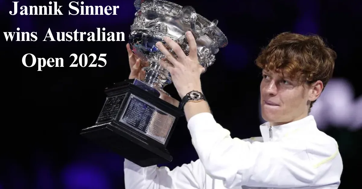 Jannik Sinner wins Australian Open 2025