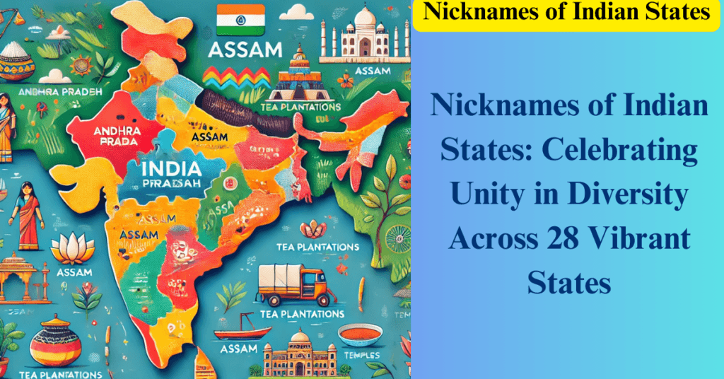 Nicknames of Indian States