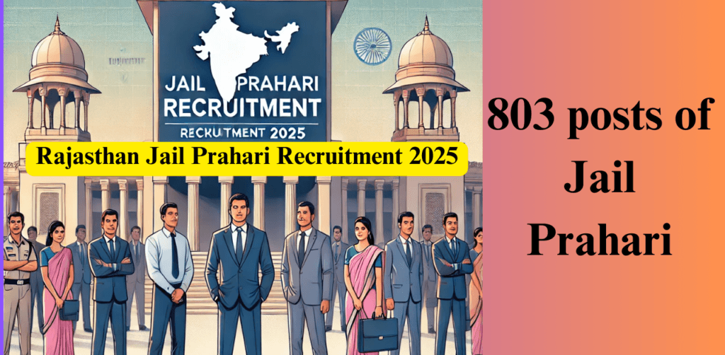 Rajasthan Jail Prahari Recruitment 2025