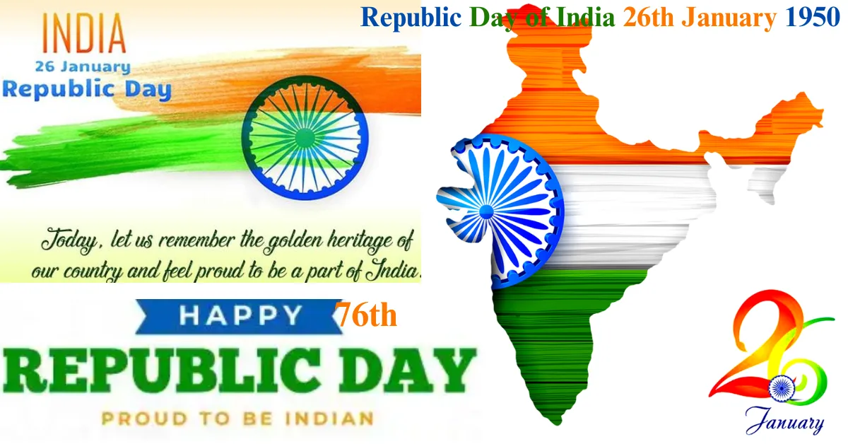 Republic Day of India 26th January 1950