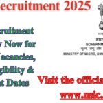 NSIC Recruitment 2025