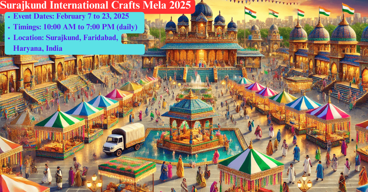 Surajkund International Crafts Mela 2025