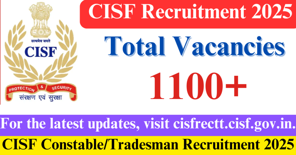 CISF Recruitment 2025