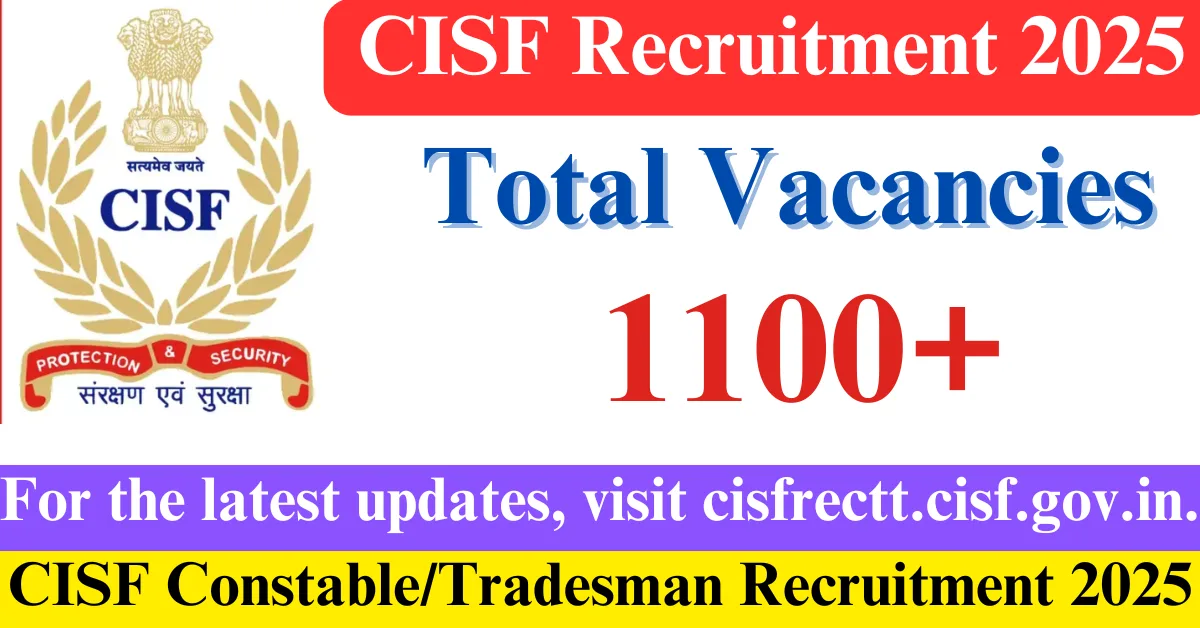 CISF Recruitment 2025