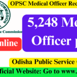 OPSC Medical Officer Recruitment 2025