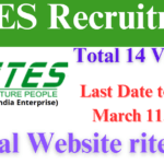 RITES Recruitment