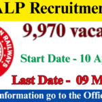 RRB ALP Recruitment 2025