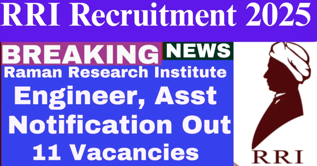 RRI Recruitment 2025