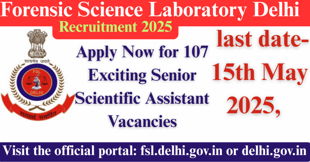 Forensic Science Laboratory Delhi