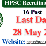 HPSC Recruitment 2025: Great Chance to Apply for AGM, AE, Manager & More HPSC Recruitment 2025