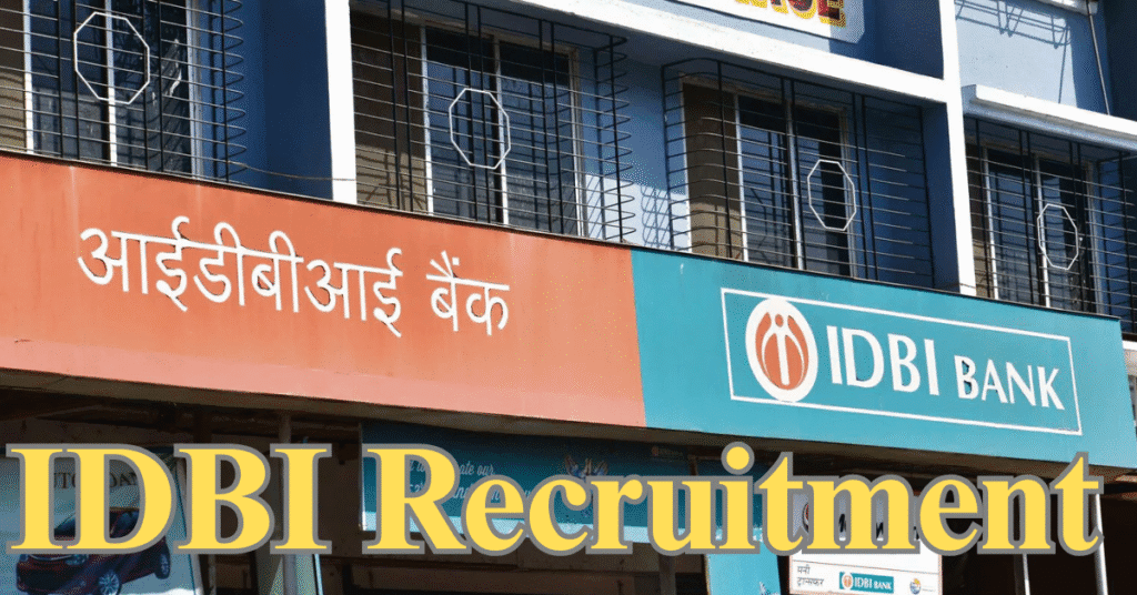IDBI Recruitment