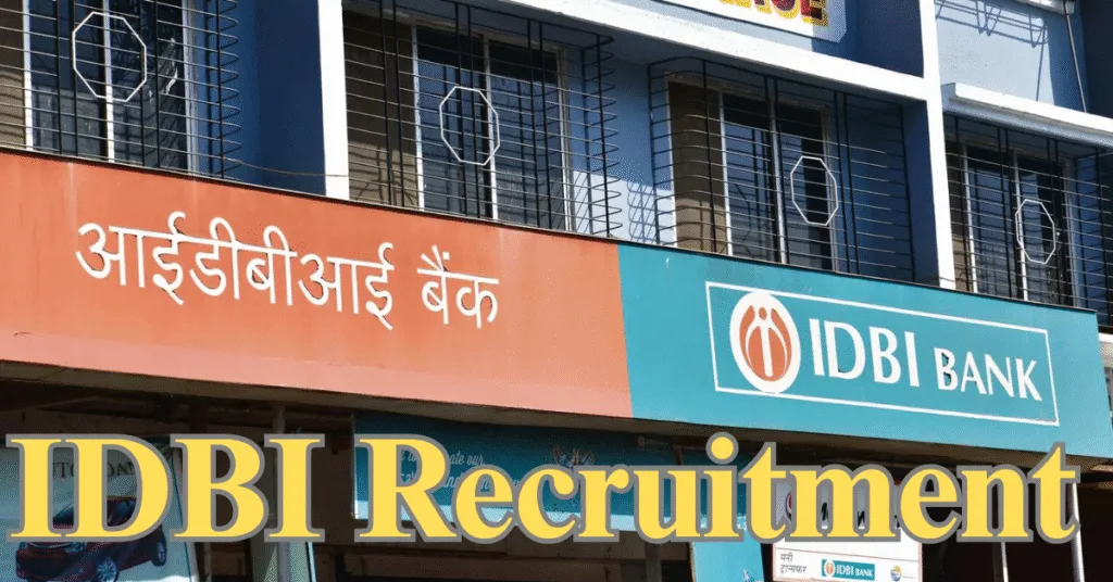 IDBI Recruitment