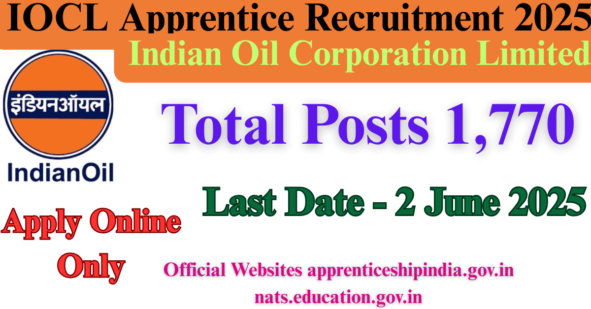 IOCL Apprentice Recruitment 2025