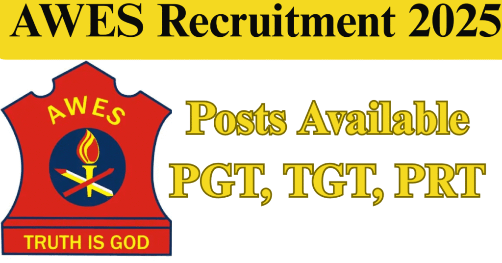 AWES Recruitment 2025