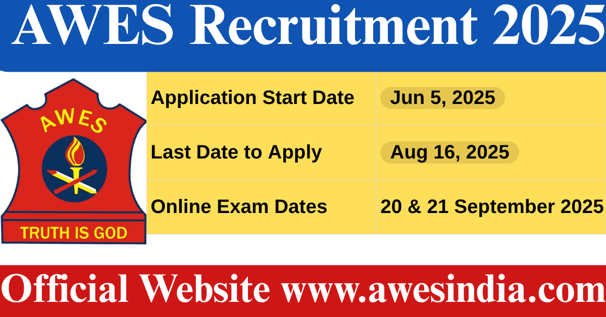 AWES Recruitment 2025