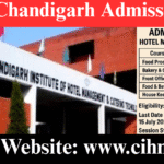 CIHM Chandigarh Admission 2025