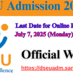 DSEU Admission 2025-26