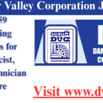 Damodar Valley Corporation Jobs 2025: Grab 59 Rewarding Vacancies for Pharmacist, Nurse, Technician & More Damodar Valley Corporation Jobs 2025