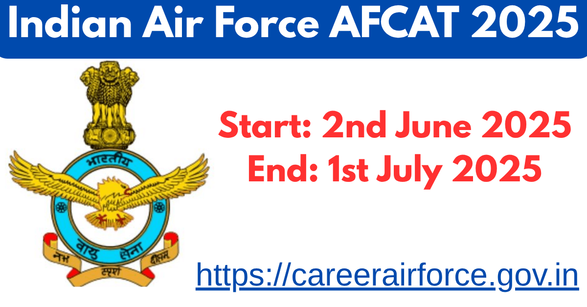 Indian Air Force AFCAT 2025