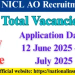 NICL AO Recruitment 2025