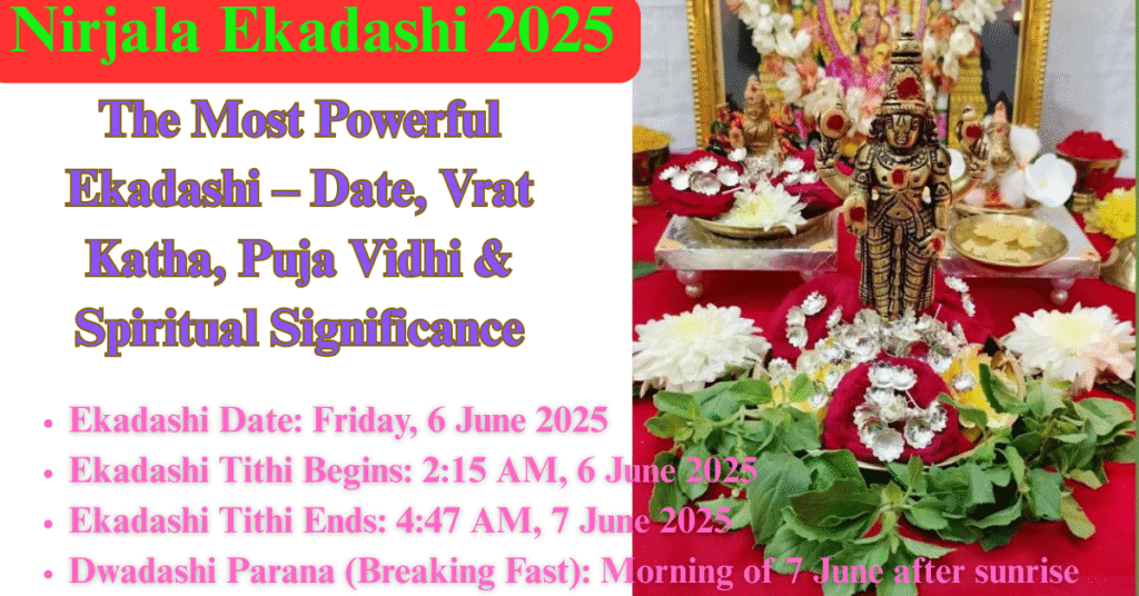 Nirjala Ekadashi 2025