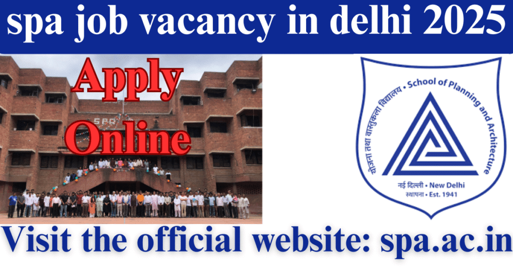 spa job vacancy in delhi 2025