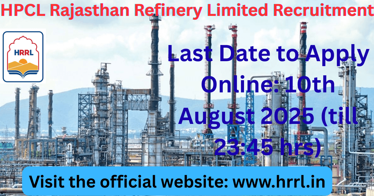 HPCL Rajasthan Refinery Limited Recruitment