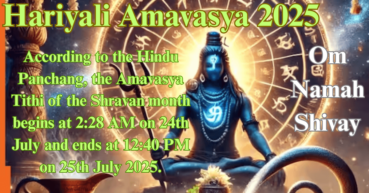 Hariyali Amavasya 2025
