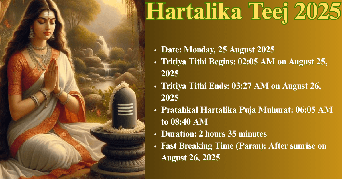Hartalika Teej 2025